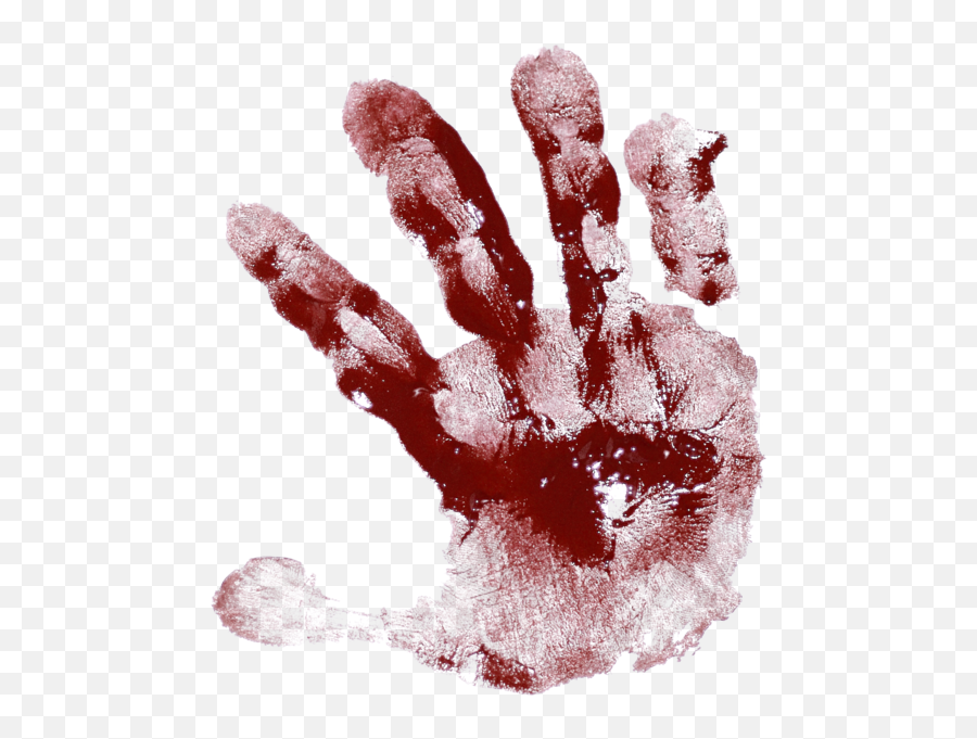 Bloody Hand Clipart Png Png Mart - Hand Smudge Png Emoji,Hand Clipart