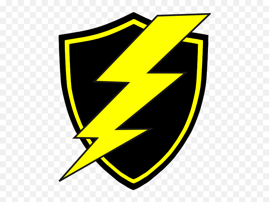 Yellow Thunder Logo Clip Art At Clker - Yellow Thunder Logo Emoji,Thunder Logo