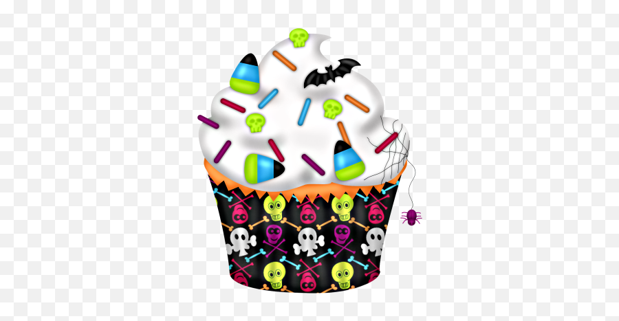 Muffin Clipart Halloween - Cake Decorating Supply Emoji,Muffin Clipart