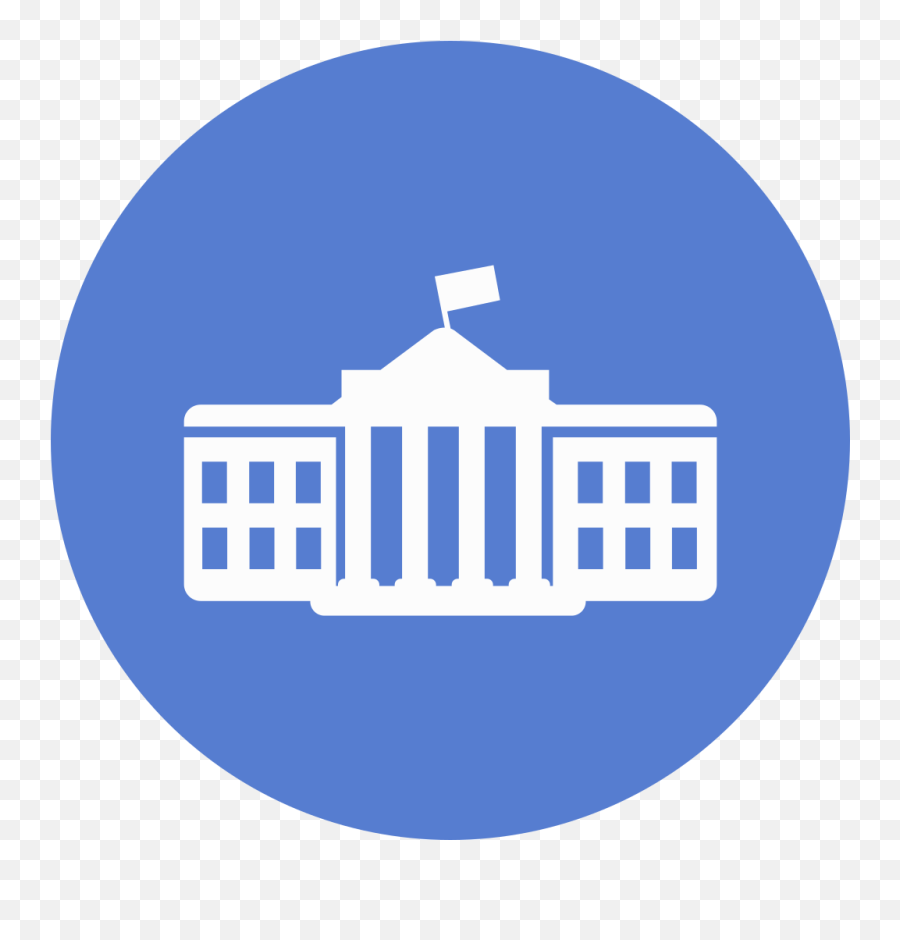 White House Icon Png White House Icon Png Transparent Free - School Improvement Icon Emoji,White House Clipart