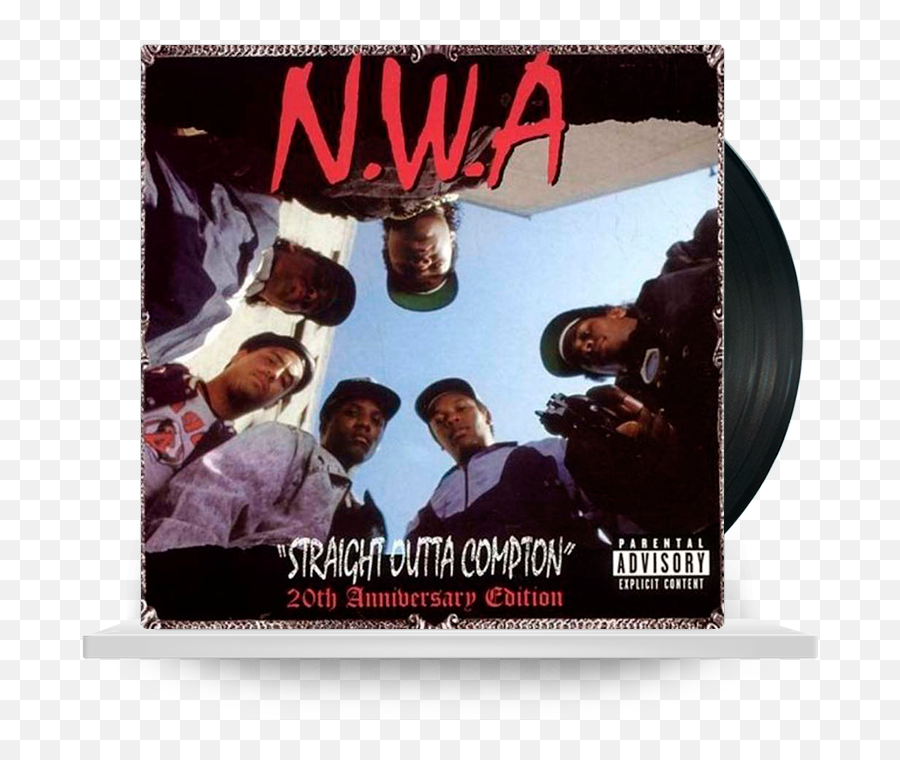 Download 929 - Nwa Straight Outta Compton Vinyl Album Nwa Straight Outta Compton 20th Anniversary Edition Emoji,Straight Outta Compton Logo