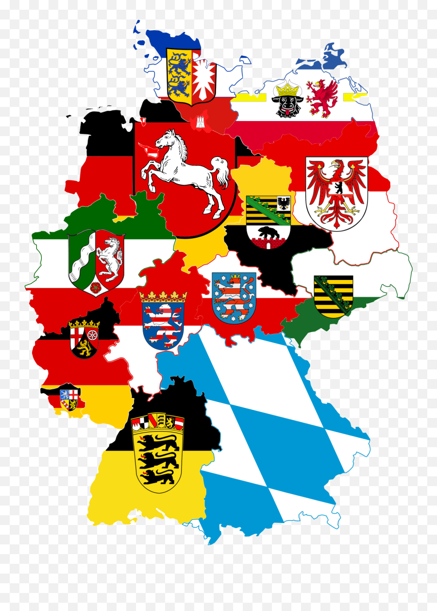 Flags Of German States - German Provinces Flags Emoji,Nazi Flag Png