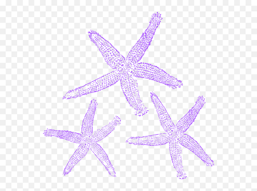 Starfish Clip Art - Purple Starfish Png Full Size Png Free Starfish Vector Clipart Emoji,Star Fish Png