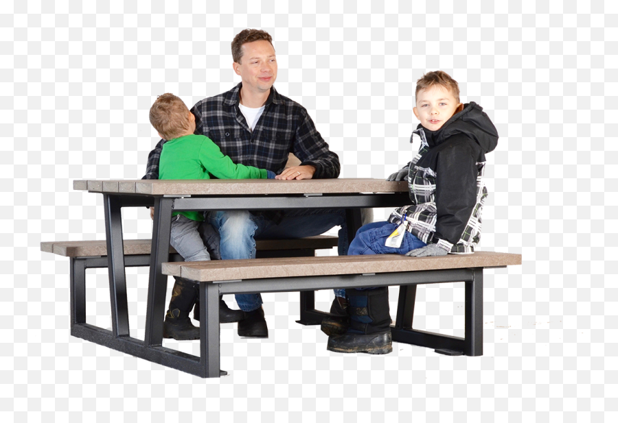 Download Picnic Table Png Image With No - Sitting At Picnic Table Png Emoji,Picnic Table Png