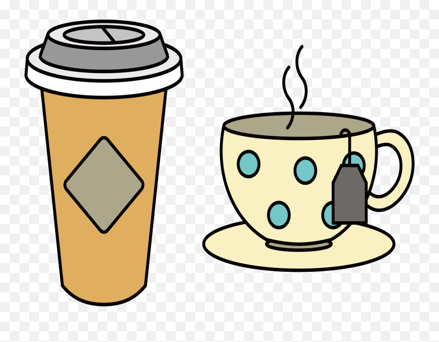 Banner Black And White Library Coffee - Clip Art Coffee Or Tea Emoji,Tea Clipart