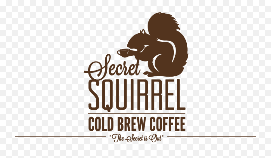 Cold Brew Coffee Concentrate Emoji,Squirrel Logo