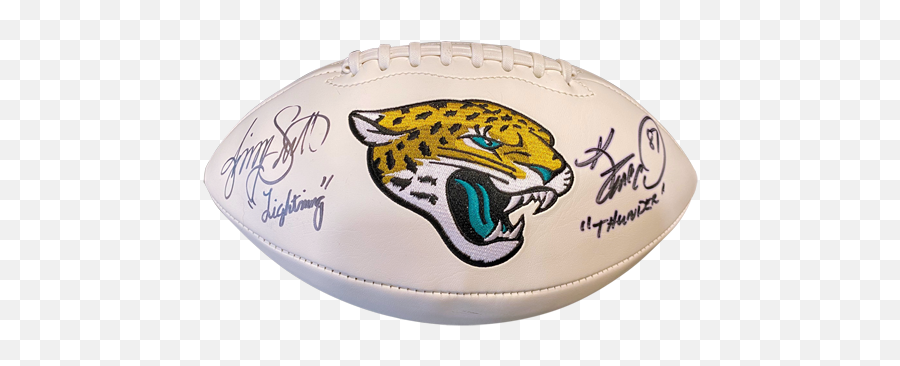 Keenan Mccardell And Jimmy Smith Autographed Jacksonville Emoji,Jaguars Logo Png
