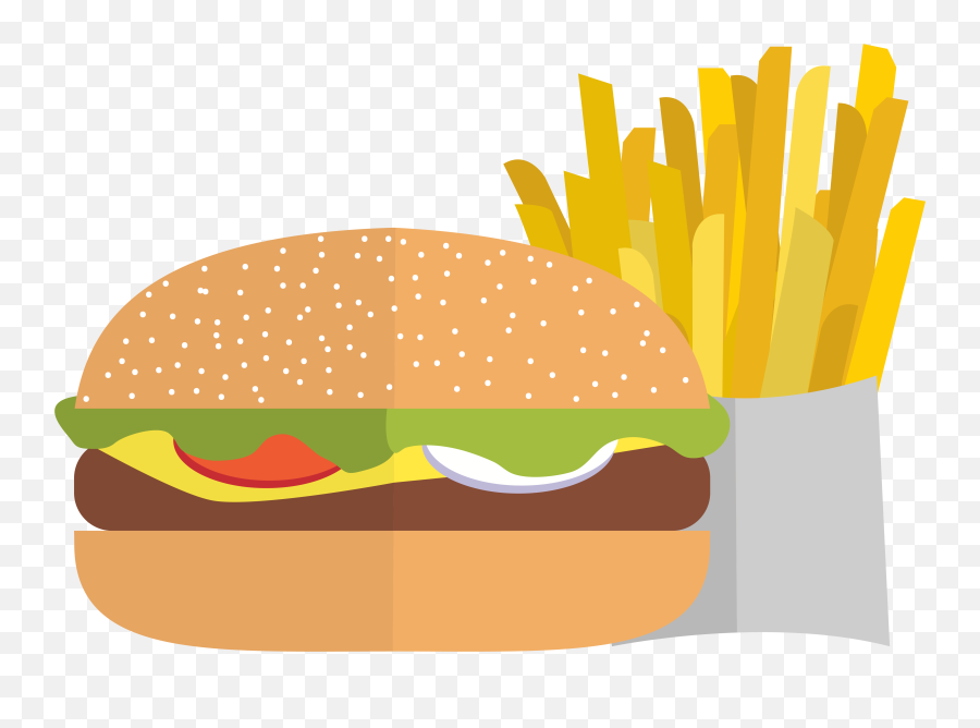 Pommes Chips Burger Fastfood Cheese - Free Image From Emoji,French Fry Clipart