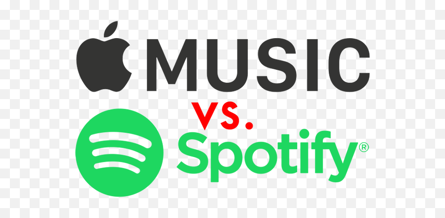 Apple Music Vs - Spotify Vs Apple Music Png Emoji,Apple Music Logo
