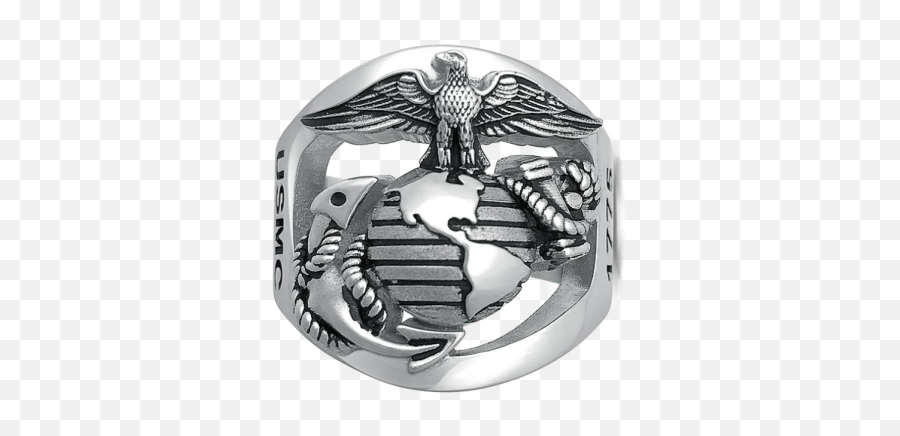 Marine Corps Rings Usmc Rings Made In The Usa - Usmc Emoji,Marine Core Logo