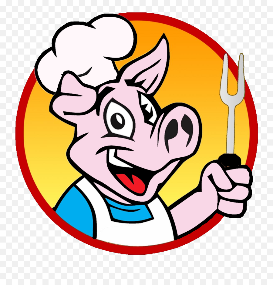 Clipart Pig Swine Clipart Pig Swine Transparent Free For - Cartoon Pig Bbq Emoji,Bbq Clipart
