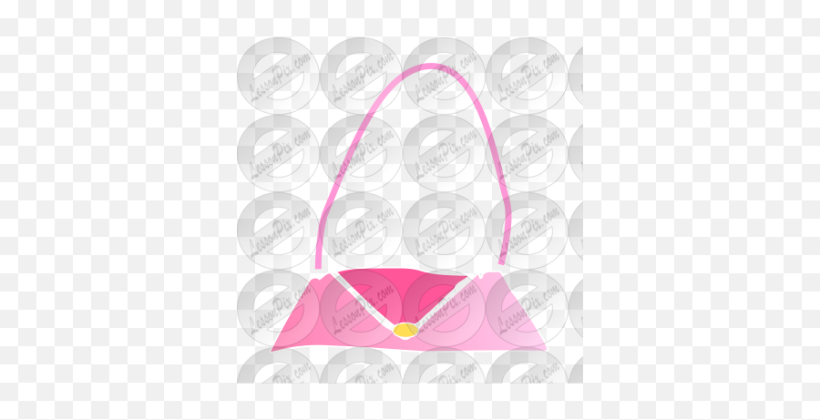 Purse Stencil For Classroom Therapy Use - Great Purse Clipart Girly Emoji,Purse Clipart