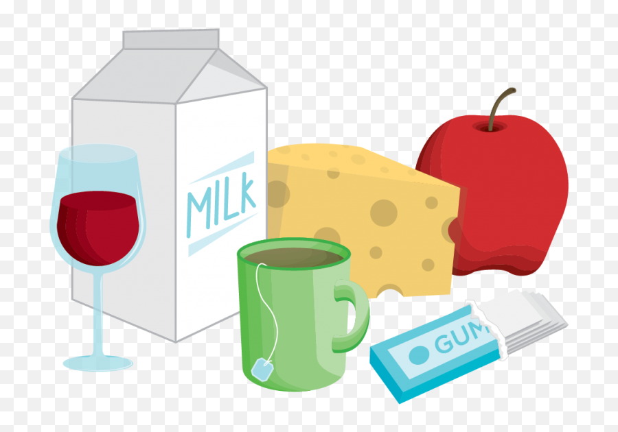 Picture - Food With Calcium Clipart Emoji,Healthy Food Clipart