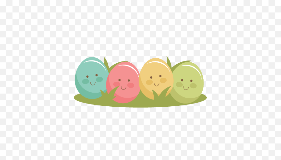 Easter Eggs Svg Cutting File Easter Svg - Cute Easter Eggs Transparent Emoji,Easter Eggs Png