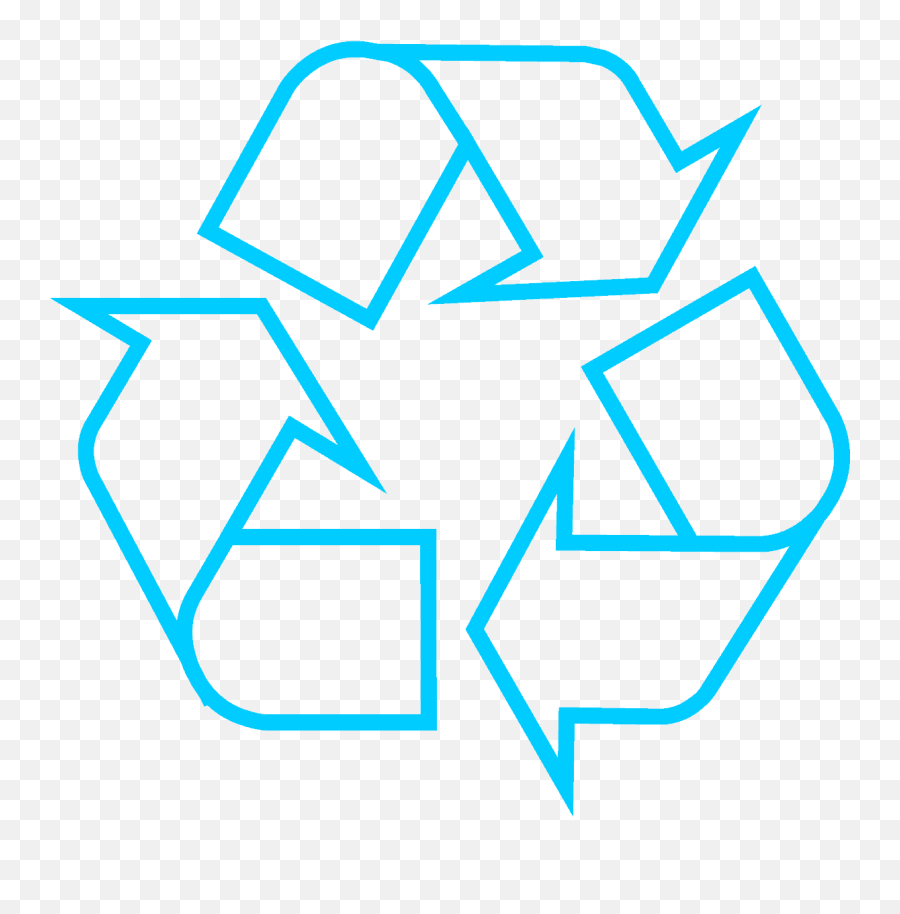 Download Recycling Symbol Icon Outline - Recycle Sign Clipart Black And White Emoji,Recycle Logo