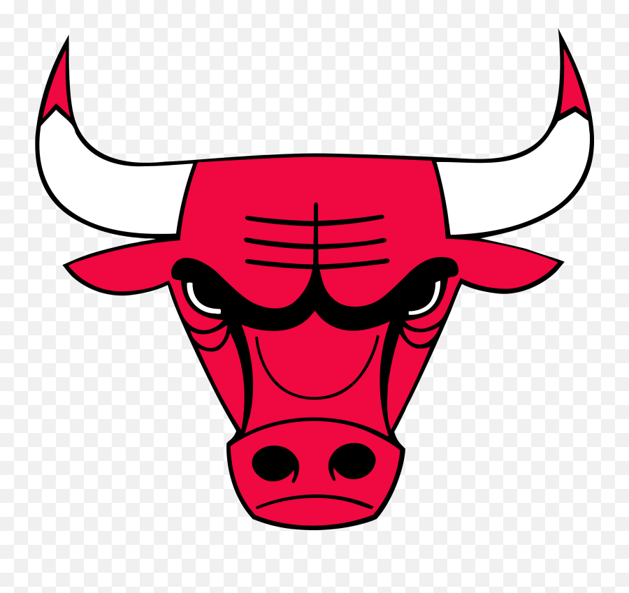 Chicago Bulls Logo - Chicago Bulls Emoji,Black Bulls Logo
