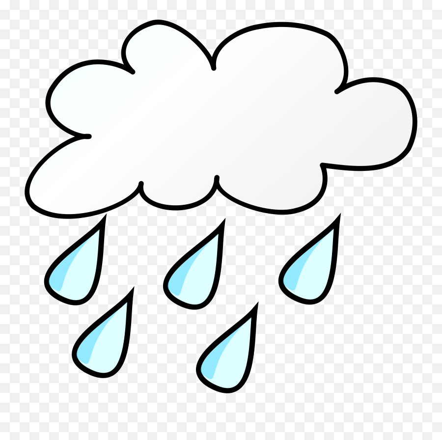 Cartoon Clouds And Rain - Clipart Best Clipart Best Transparent Background Rain Clipart Png Emoji,Rain Clipart