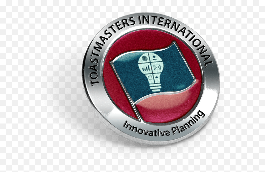 Recognition - Persuasive Influence Pin Emoji,Toastmasters Logo