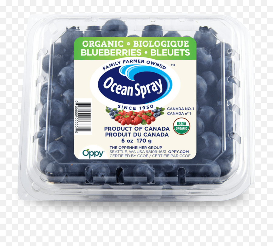 Organic Blueberries Ocean Spray - Superfood Emoji,Blueberries Png