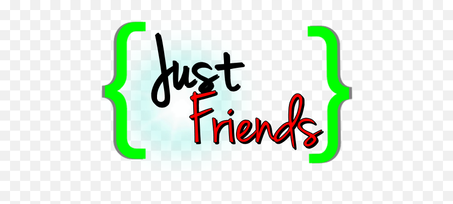 Download Friends Transparent Png - Just Friendship Logo Png Dot Emoji,Friends Logo