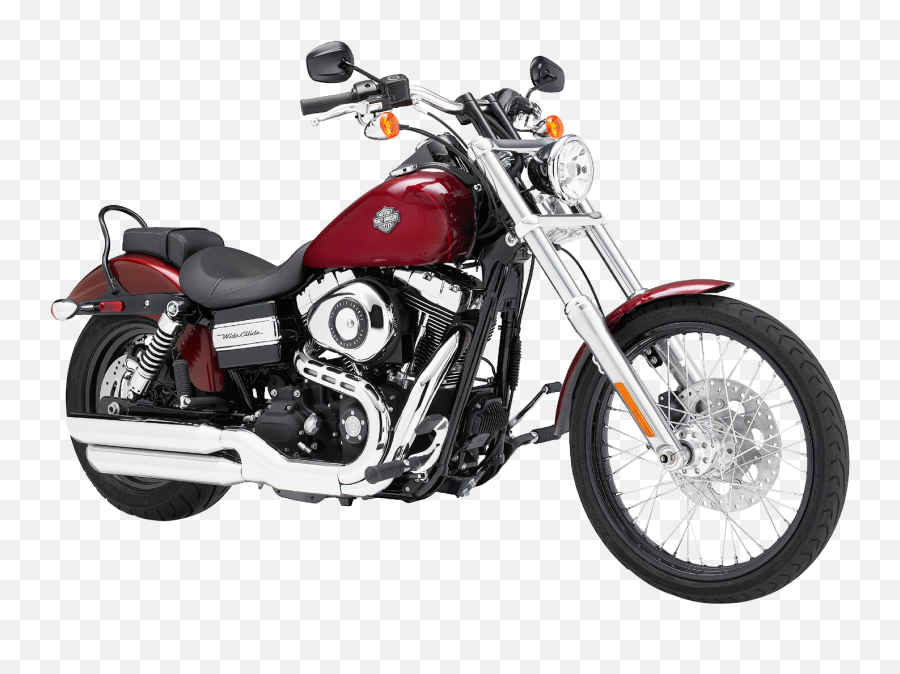 Red Harley Davidson Png Image - Harley Davidson Wide Glide Emoji,Harley Davidson Png