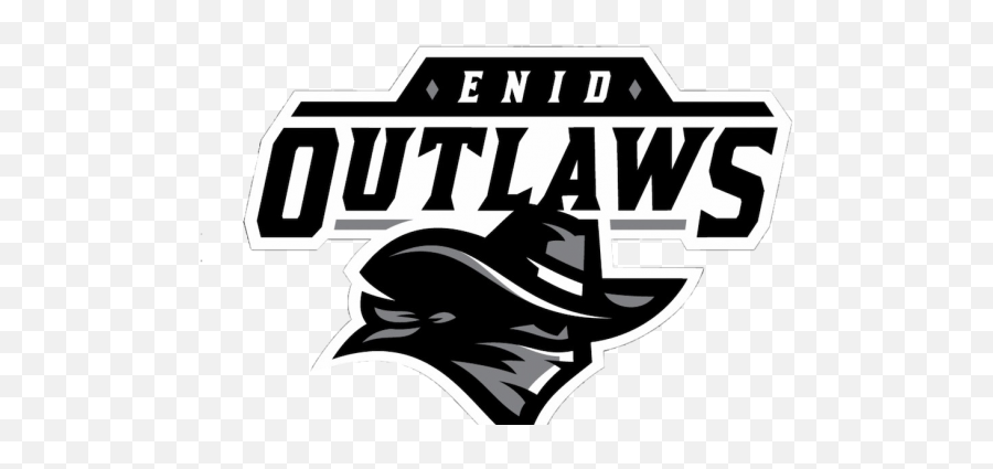 Enid Outlaws - Enid Outlaws Tbl Emoji,Basketball Logo