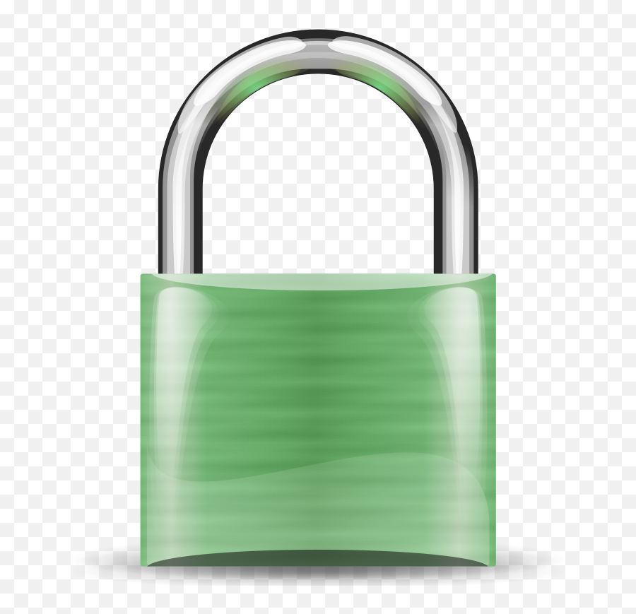 Free Clipart Padlock Green Anonymous - Pad Lock Emoji,Green Clipart