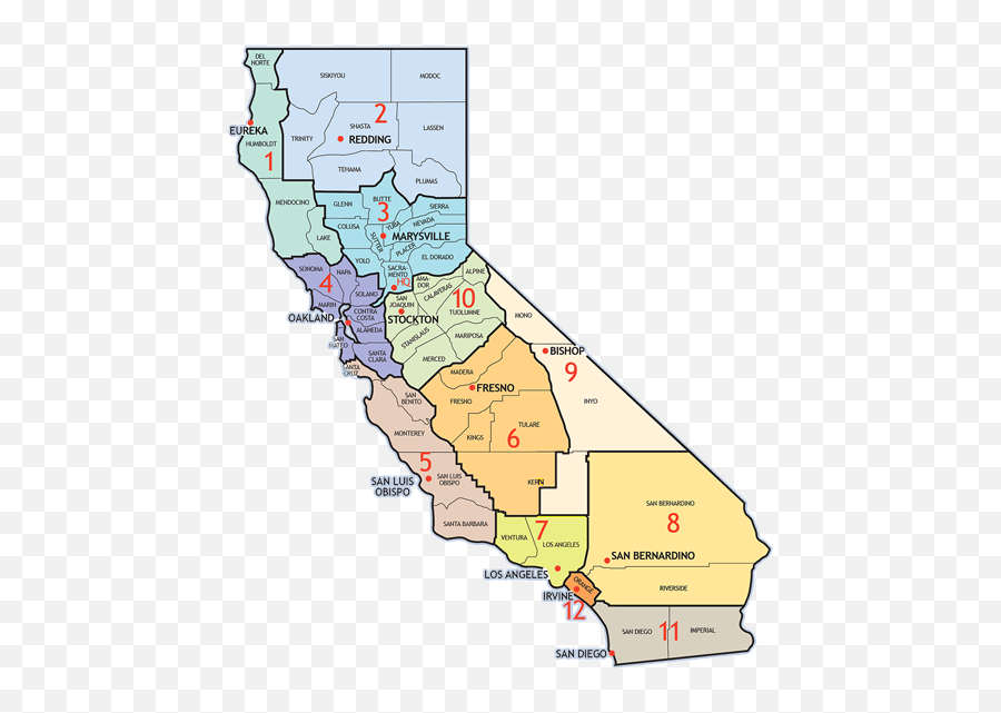 Caltrans Near Me - Caltrans Map Emoji,California Map Png