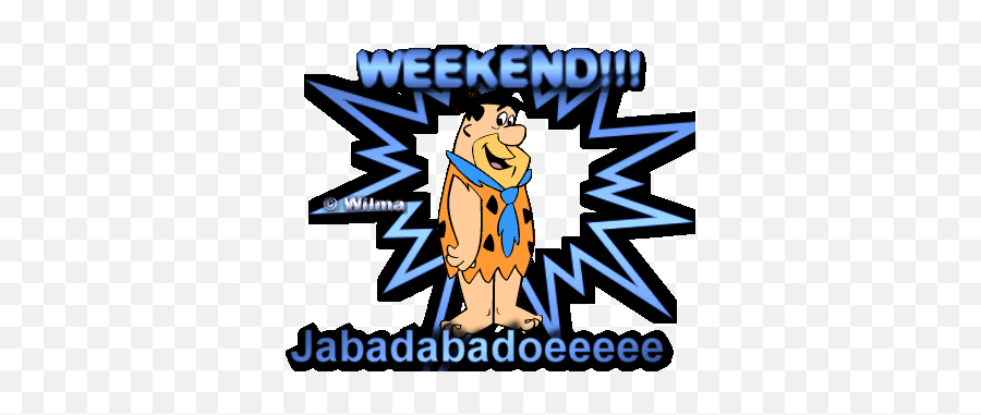 Weekend Cliparts Png Images - Flintstones Emoji,Weekend Clipart