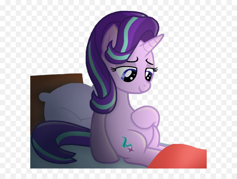 1180367 - Artistjustsomepainter11 Bed Belly Cute My Little Pony Starlight Glimmer Pregnant Emoji,Bed Transparent Background