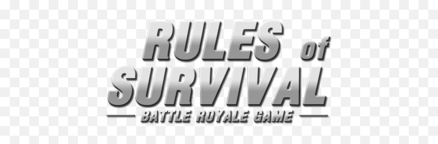 Rules Of Survival Logo - Language Emoji,Rules Logo