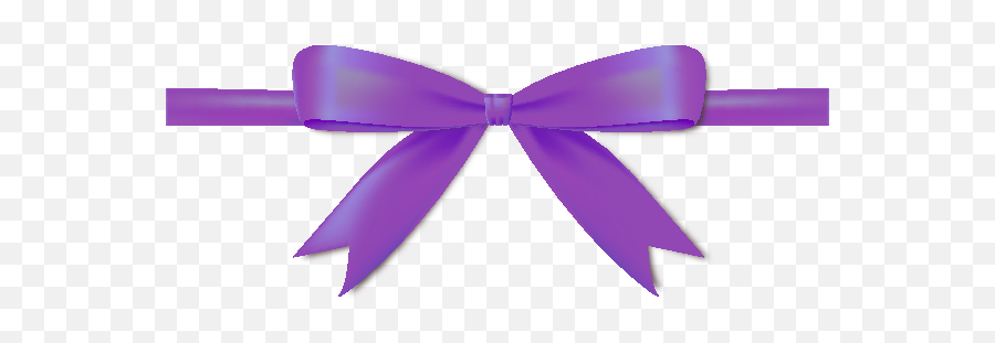 Purple Ribbon Png Picture - Ribbon Bow Png Black Emoji,Purple Ribbon Png