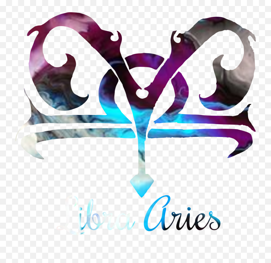 Seconds U2013 Libra Aries Designs - Combined Aries And Libra Tattoo Emoji,Aries Logo