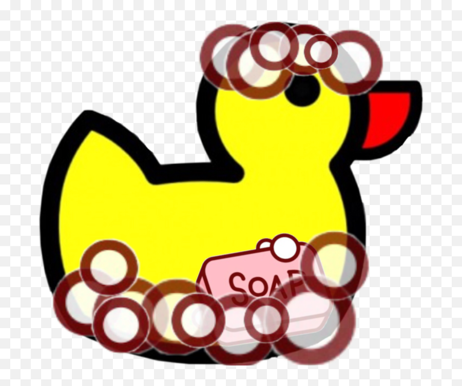 Yellow Rubber Duckie Outline Clipart - Rubber Duck Cartoon Png Emoji,Bathtime Clipart