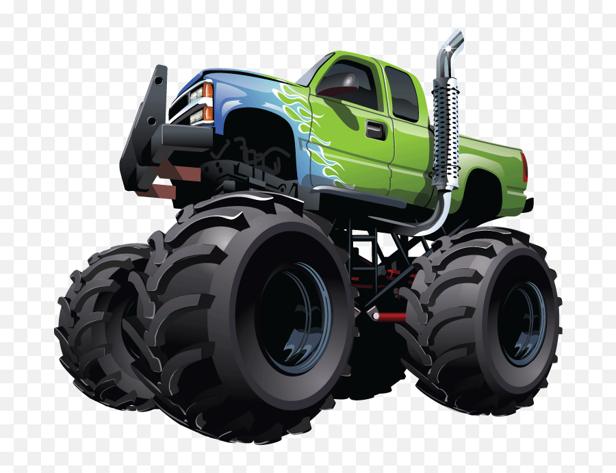 Monster Truck - Clipart Monster Truck Png Emoji,Monster Truck Png