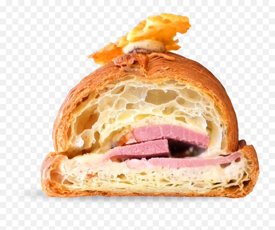Savory Twice Baked Supermoon Bakehouse - Ham And Cheese Croissant Double Baked Emoji,Ham Png