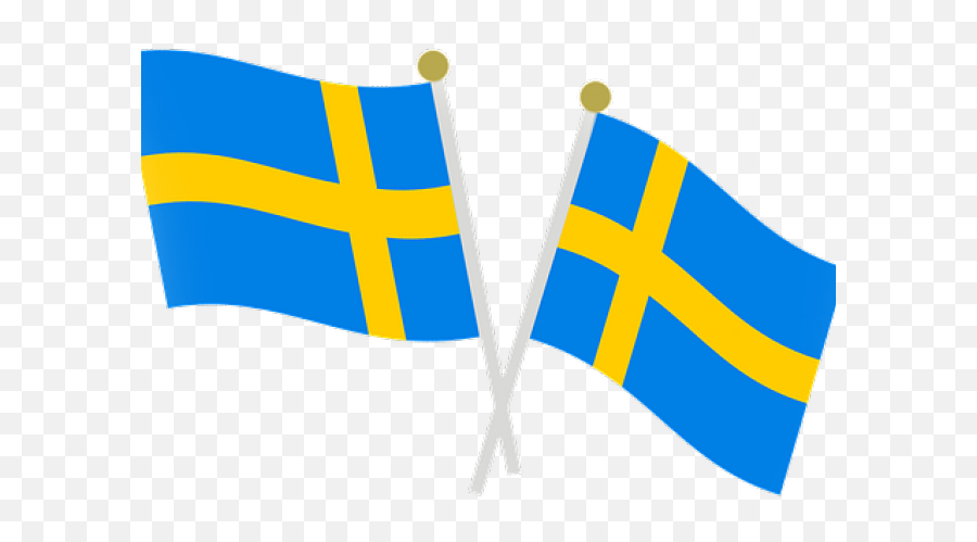Sweden Flag Clipart Png - Svensk Flagga Utan Bakgrund Emoji,U.s.flag Clipart