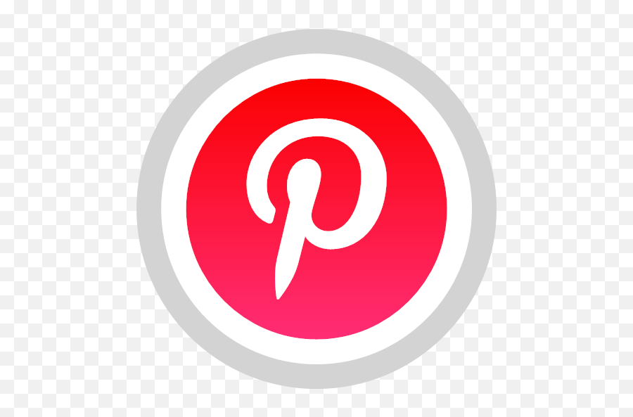 Media Pinterst Social Icon Emoji,Social Media Logos