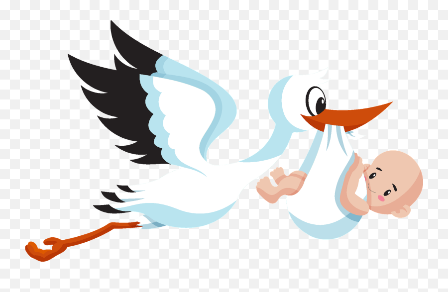 Crane With A Baby Clipart Free Download Transparent Png Emoji,Crane Png