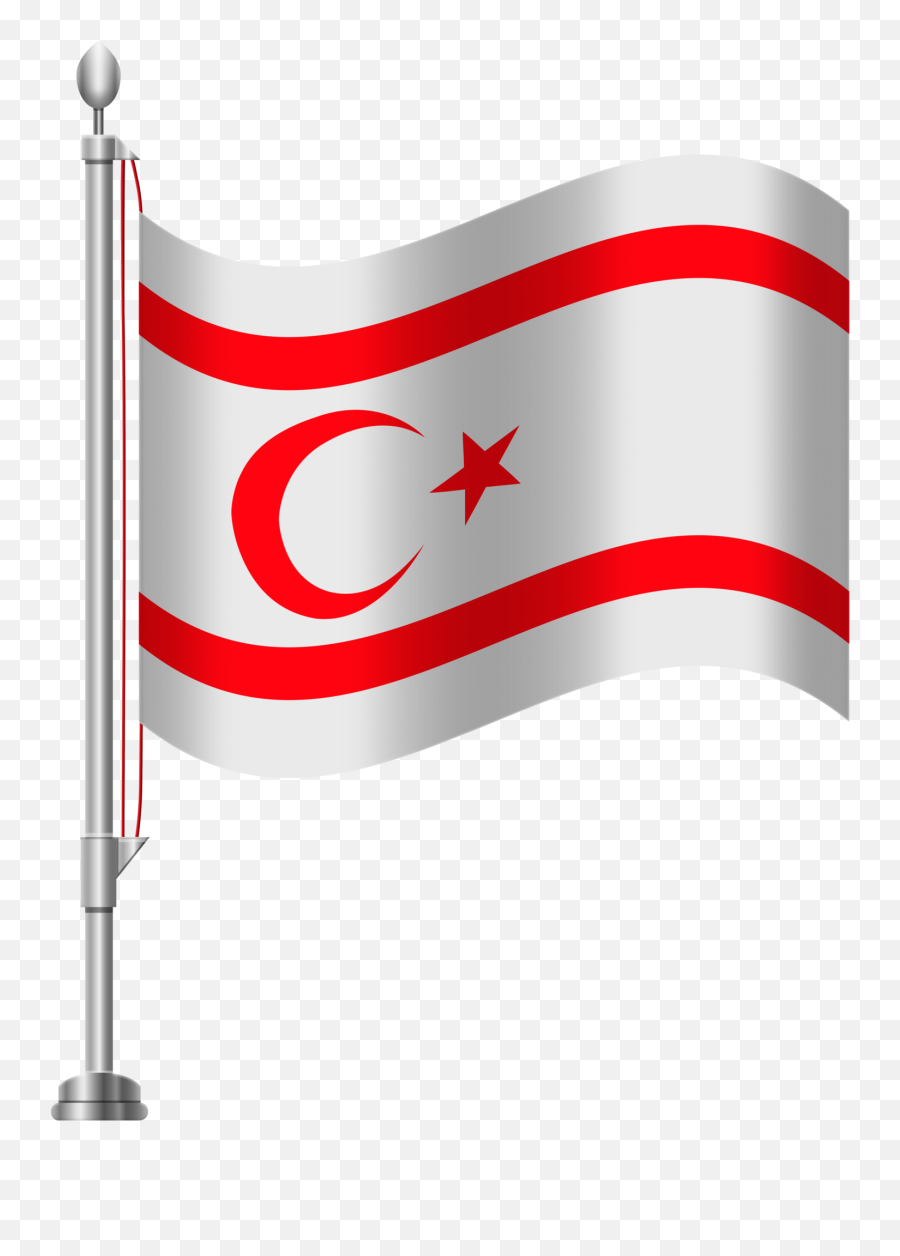 Download Northern Cyprus Flag Png Clip Art - Swaziland Flag Emoji,Flag Transparent Background