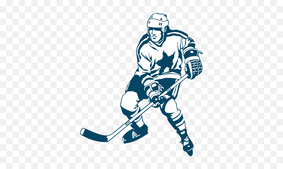National Hockey League Ice Hockey Player - Hockey Vector Emoji,Hockey Player Clipart