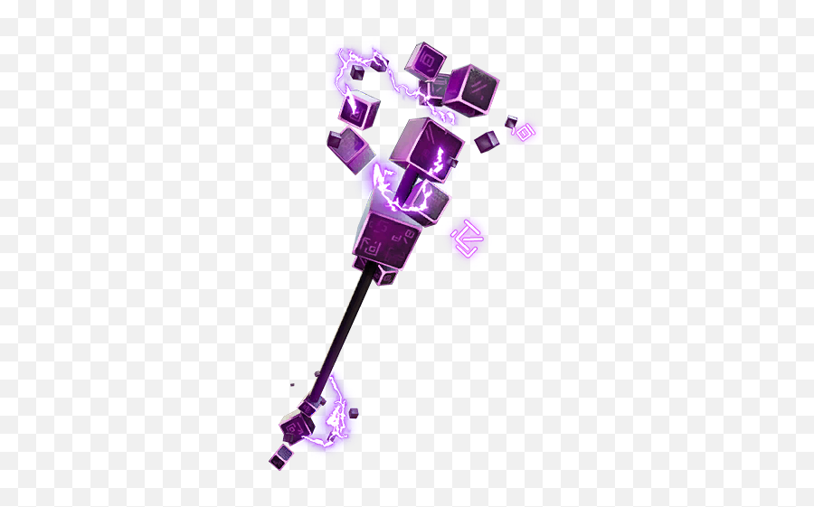 Fortnite Cube Axe Pickaxe Harvesting Tools Pickaxes Emoji,Cube Transparent Background