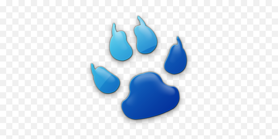 Dog Dogs Paw Print Icon 011471 Â Icons Etc - Clipart Emoji,Bluewolf Logo