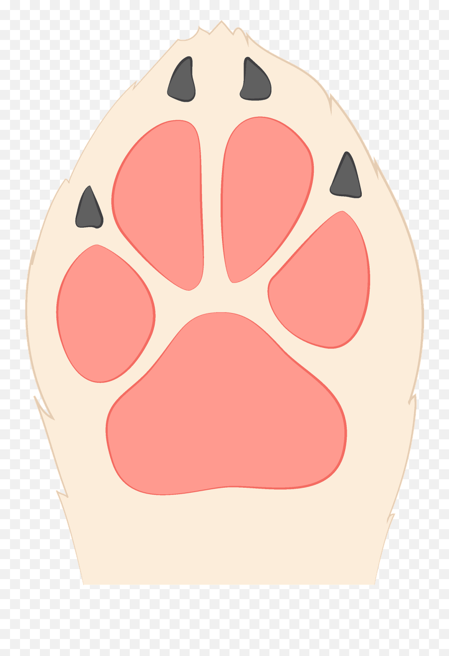 Dog Paw Clipart - Dot Emoji,Paw Clipart