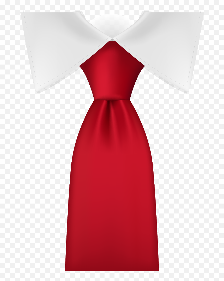 Necktie Satin Red - Bow Emoji,Tie Png