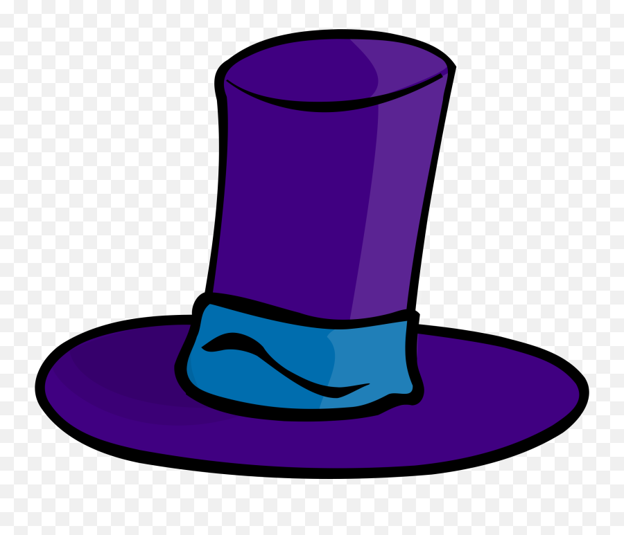 Cap Clipart Silly Hat - Purple Hat Clipart Emoji,Cap Clipart