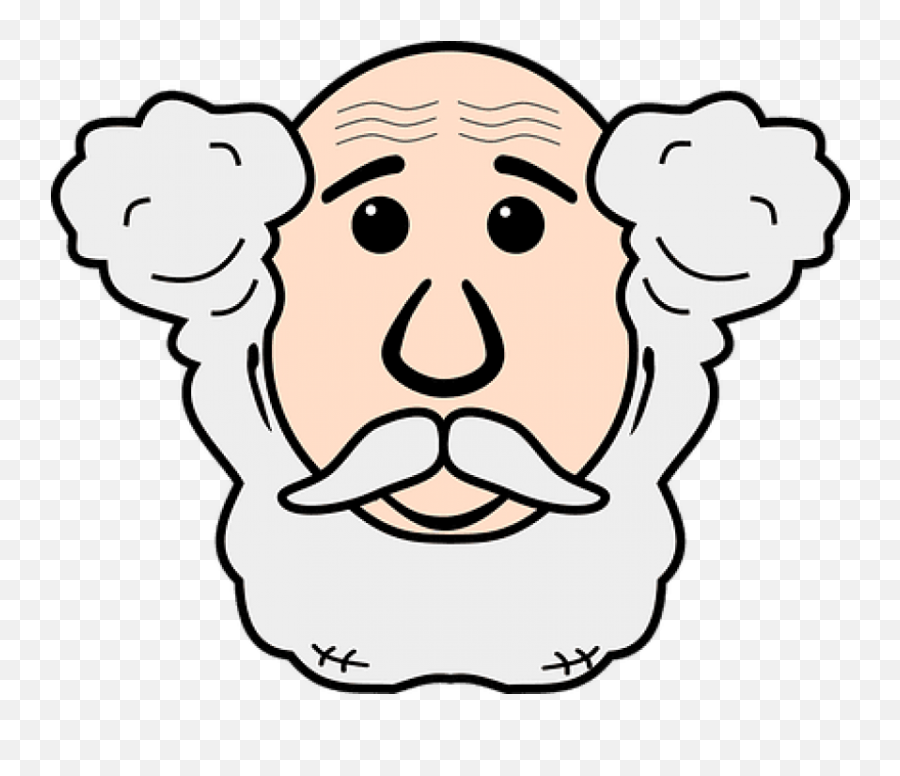 Download Face Grandfather Grandpa Human Man Old Old - Old Grandpa Face Png Emoji,Old Man Clipart