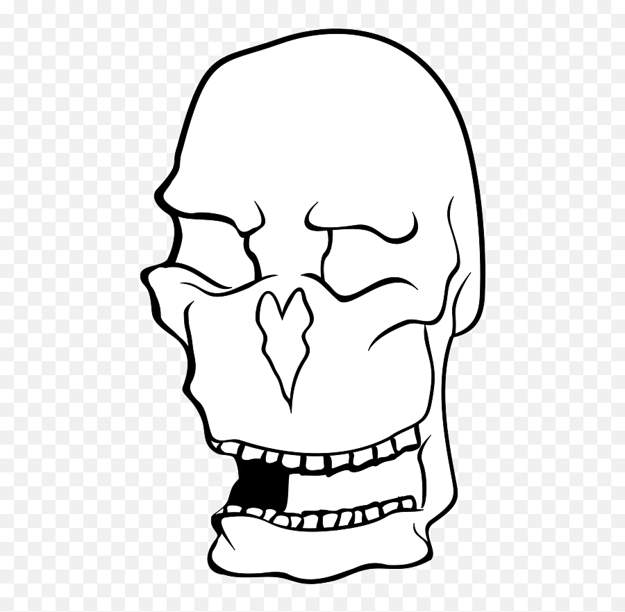 Free Clipart Skull Drunkenduck - Dødningehoved Png Emoji,Skull Clipart