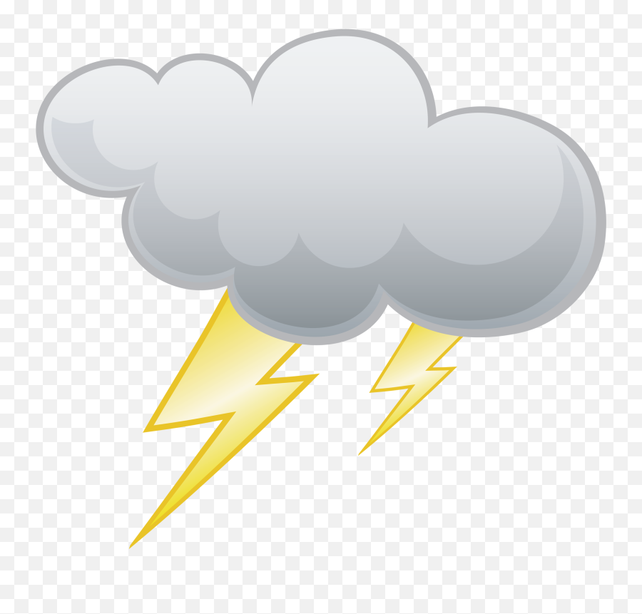 Best Strong Thunderstorms Clip Art Emoji,Strong Clipart