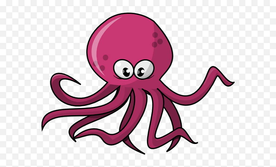 Octopus Clipart Free Images 5 - Octopus Clipart Emoji,Octopus Clipart